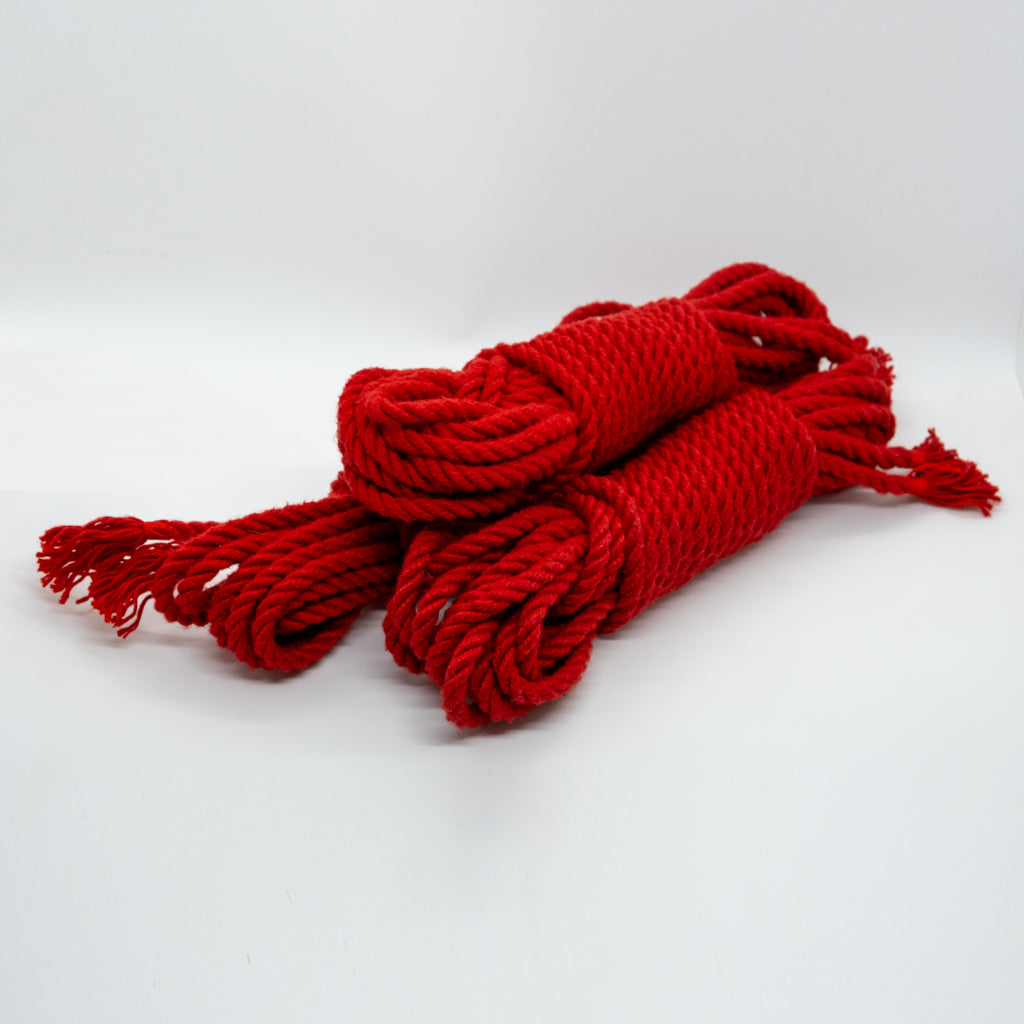 Knot Posh™ Shibari Bondage Rope - Ruby Red