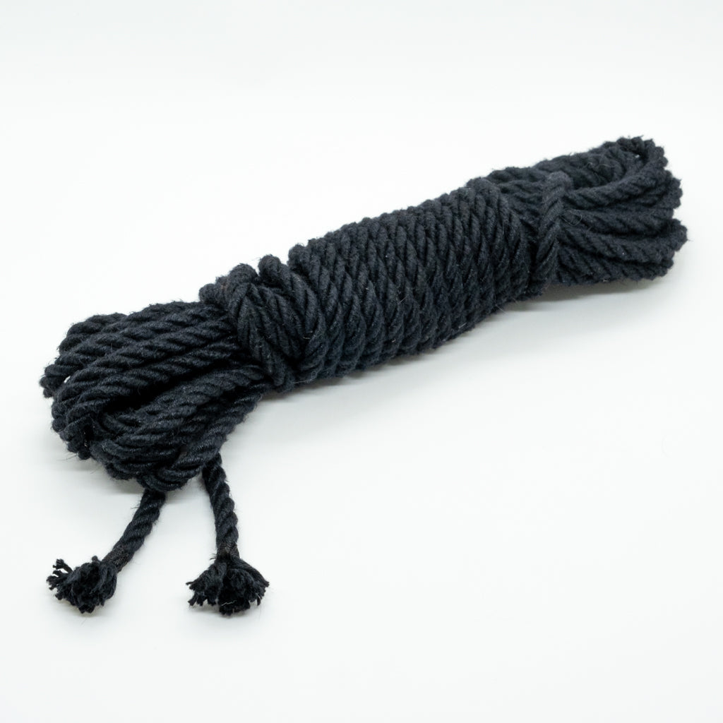Knot Posh™ Shibari Bondage Rope - Midnight Black